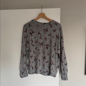 Reitman’s Floral Sweater
